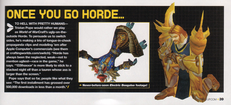 Once you go Horde magazine scan