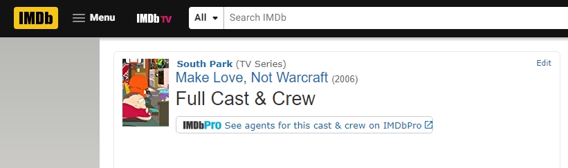 Episode credits